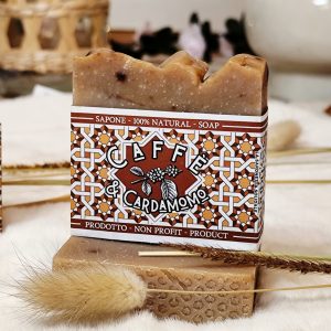 Savon saponifié à froid café cardamome