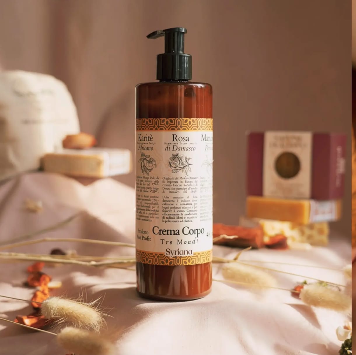 Pack Famille - 2 Savons miel avoine + Crème corps Syriana – Image 2