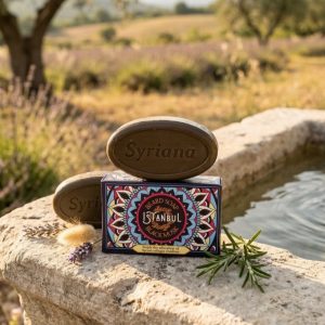 l’Énigme d’orient : savon au musc noir & laurier (125g)