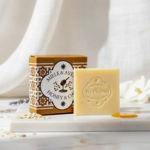 savon saponifié miel avoine