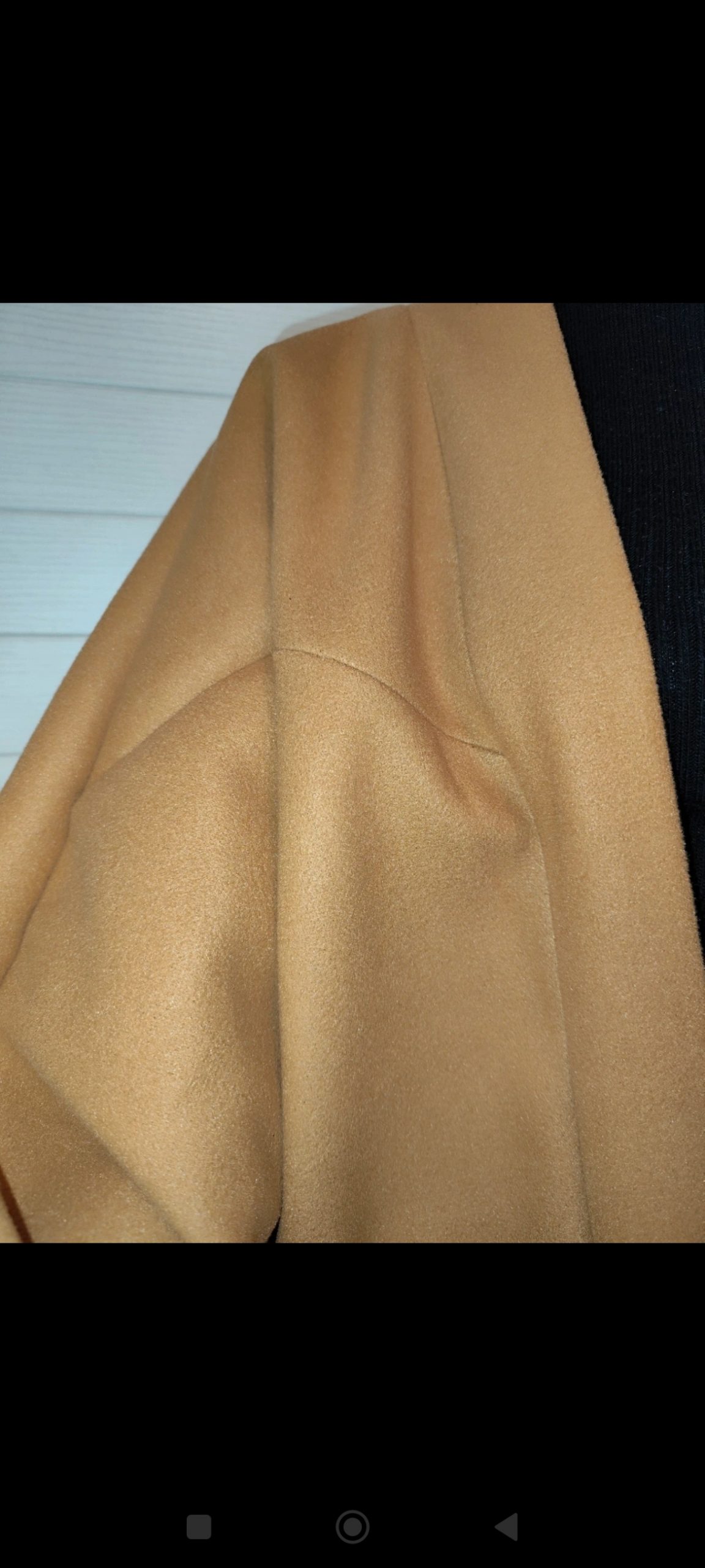 Manteau kimono camel Oversize – Image 2