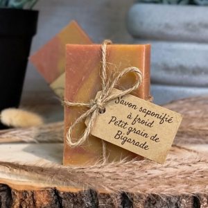 savon artisanal au petit grain bigaradier