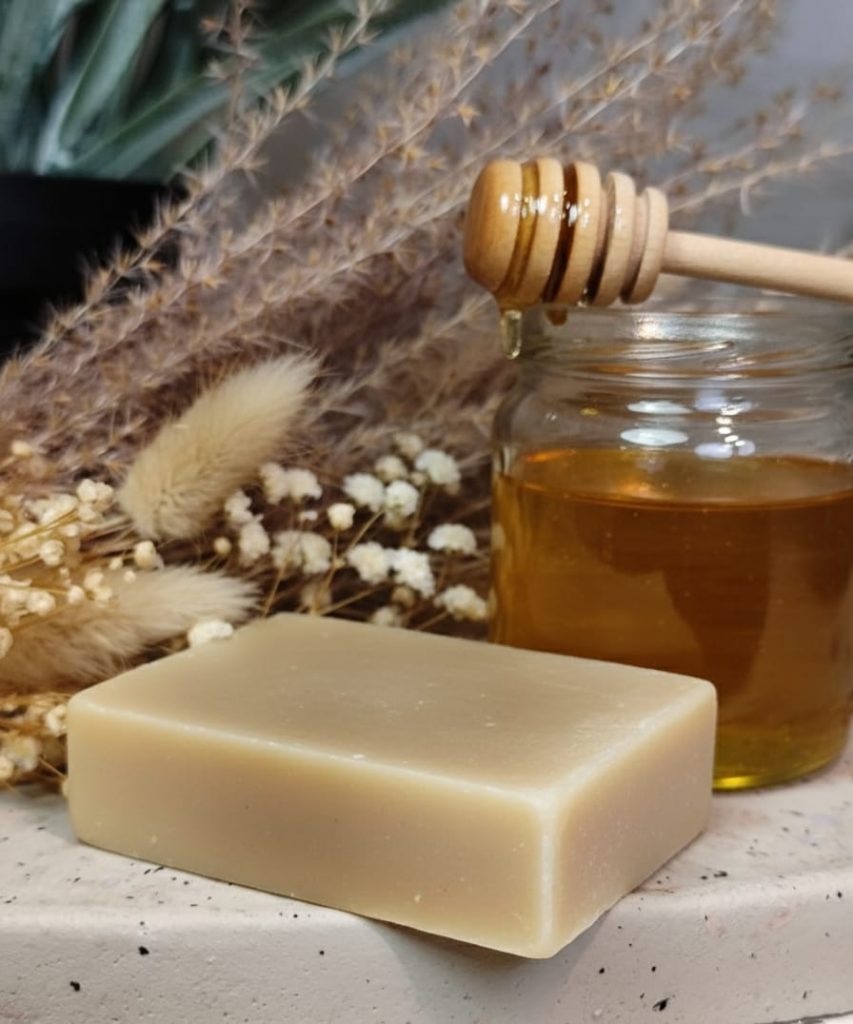 Savon surgras au miel