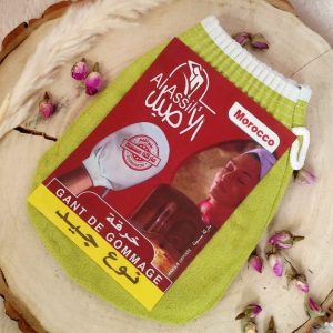 gant de gommage kessa traditionnel : le secret d'une peau parfaite et régénérée