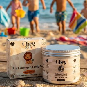 ​duo rituel chey kids : la magie au naturel pour leurs boucles 🦁✨